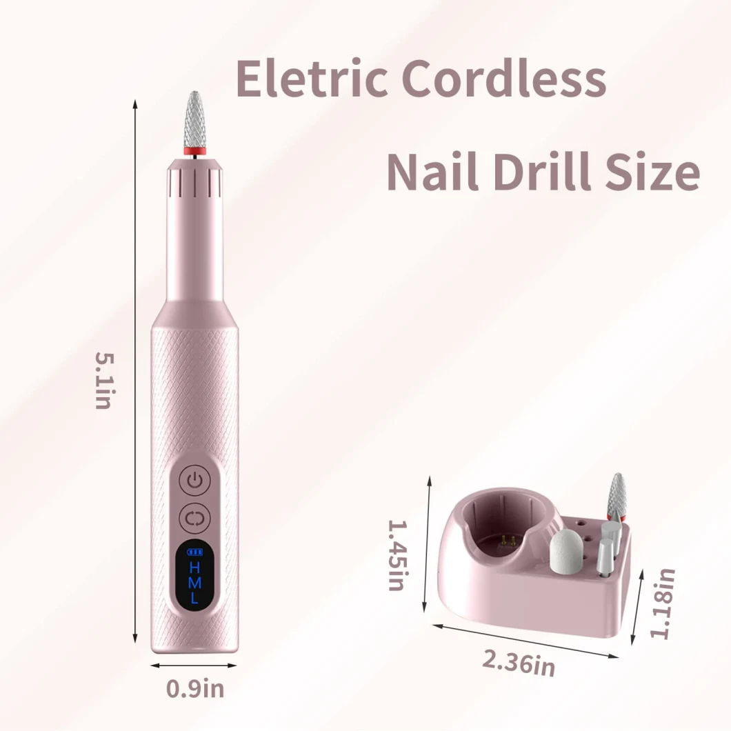 Light Weight Handpiece Manicure Pedicure Acrylic Salon Tool Nail Drill