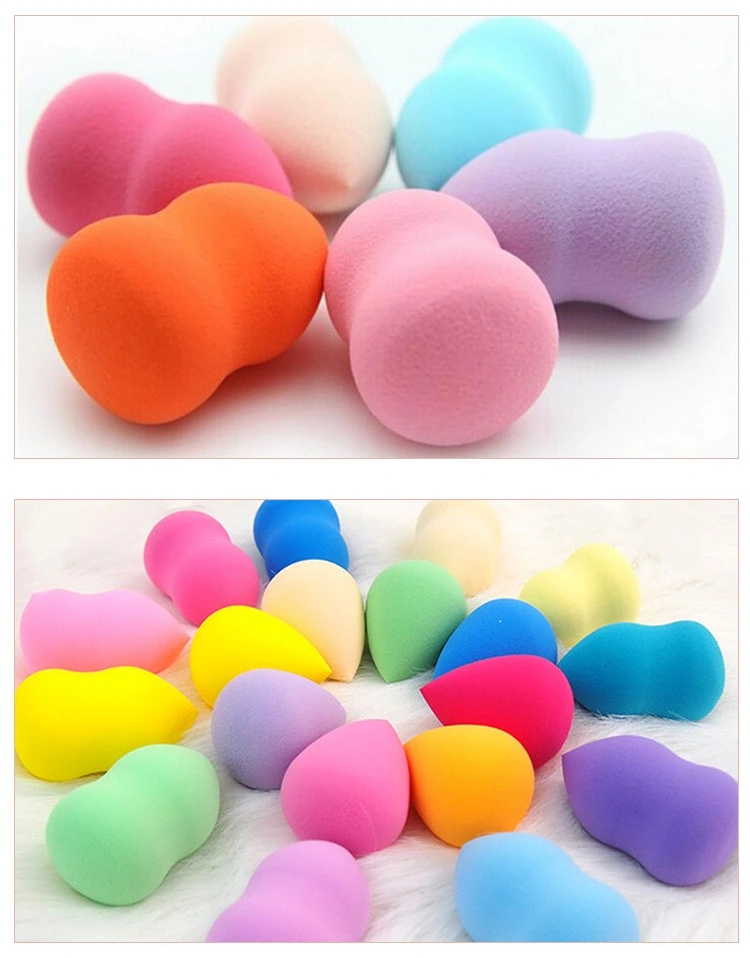 Cosmetic Puff Makeup Sponge Puff Gourd Shape Non-Latex in Size 4X6cm