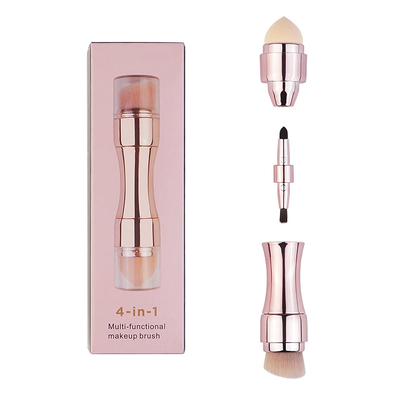 4 in 1 Makeup Brushes Foundation Eyebrow Shadow Eyeliner Blush Powder Brush Cosmetic Concealer Professional Maquiagem