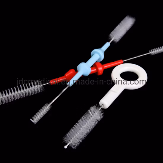 Cepillo de limpieza de accesorios endoscópicos desechables con CE