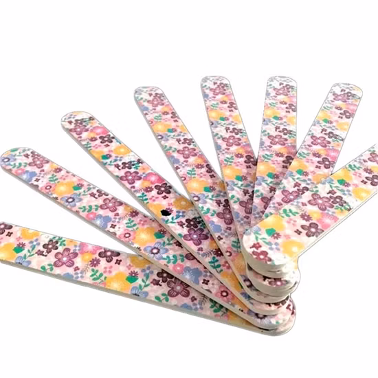 Best Customs Dog Cat 100/180 Lijado abrasivo Acrílico Recortador de uñas Limas de uñas Pedicura Manicura Clipper y palos de lijado (NF7006)